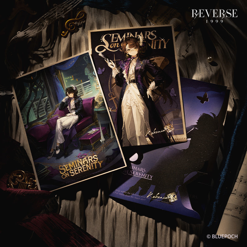 Reverse: 1999 "The Unsinkable" Character Garment Invitation Set