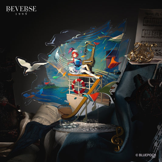 Reverse: 1999 "Shadows in the Lake" Series Acrylic Standees Barcarola/Fatutu