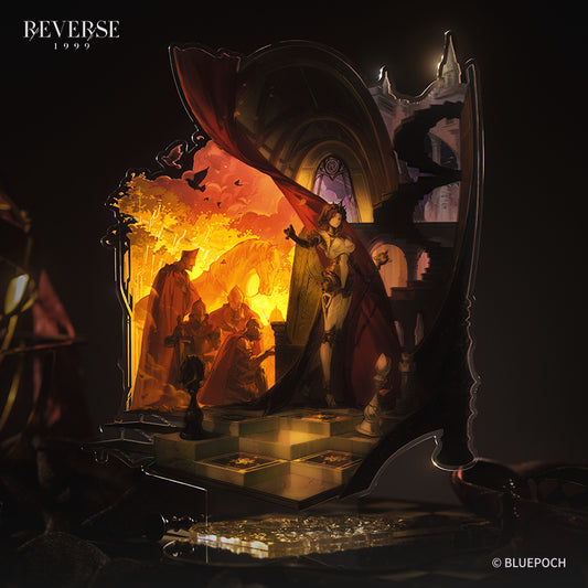 "The Queen's Game" Lucy Garment Standee