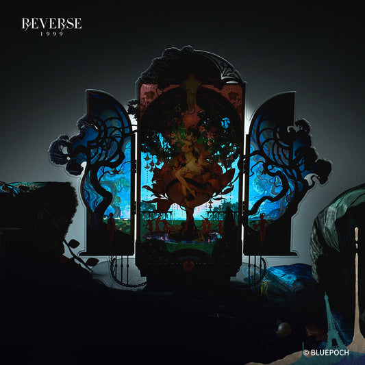 Reverse: 1999 "Forbidden Fruit" Anjo Nala Garment Standee