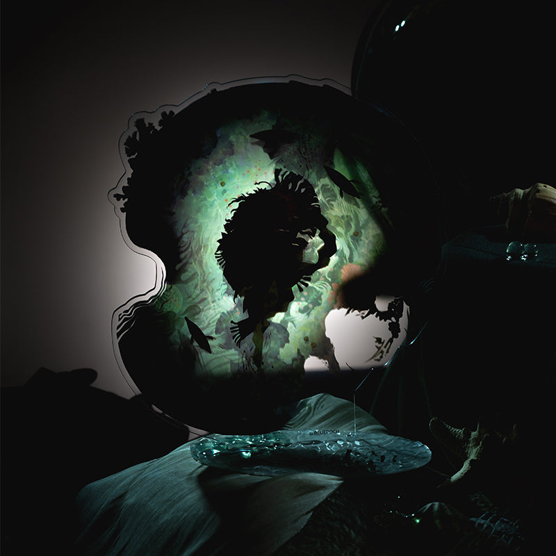 Reverse: 1999 "Shadows in the Lake" Series Acrylic Standees Barcarola/Fatutu