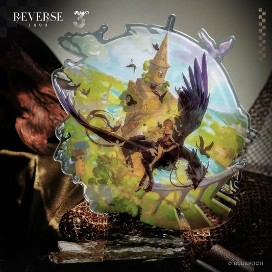 Reverse: 1999 "Shadows in the Lake" Series Acrylic Standees