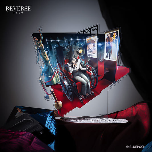 Reverse: 1999 "Shadows in the Lake" Series Acrylic Standees Liang Yue/Noire