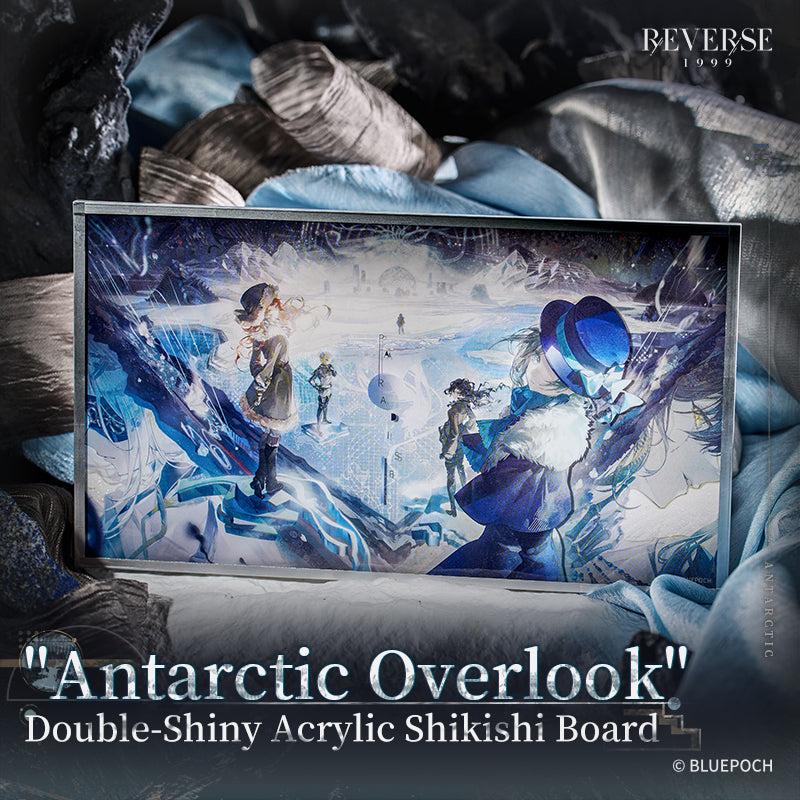 "Antarctic Overlook" Double-Shiny Acrylic Shikishi Board