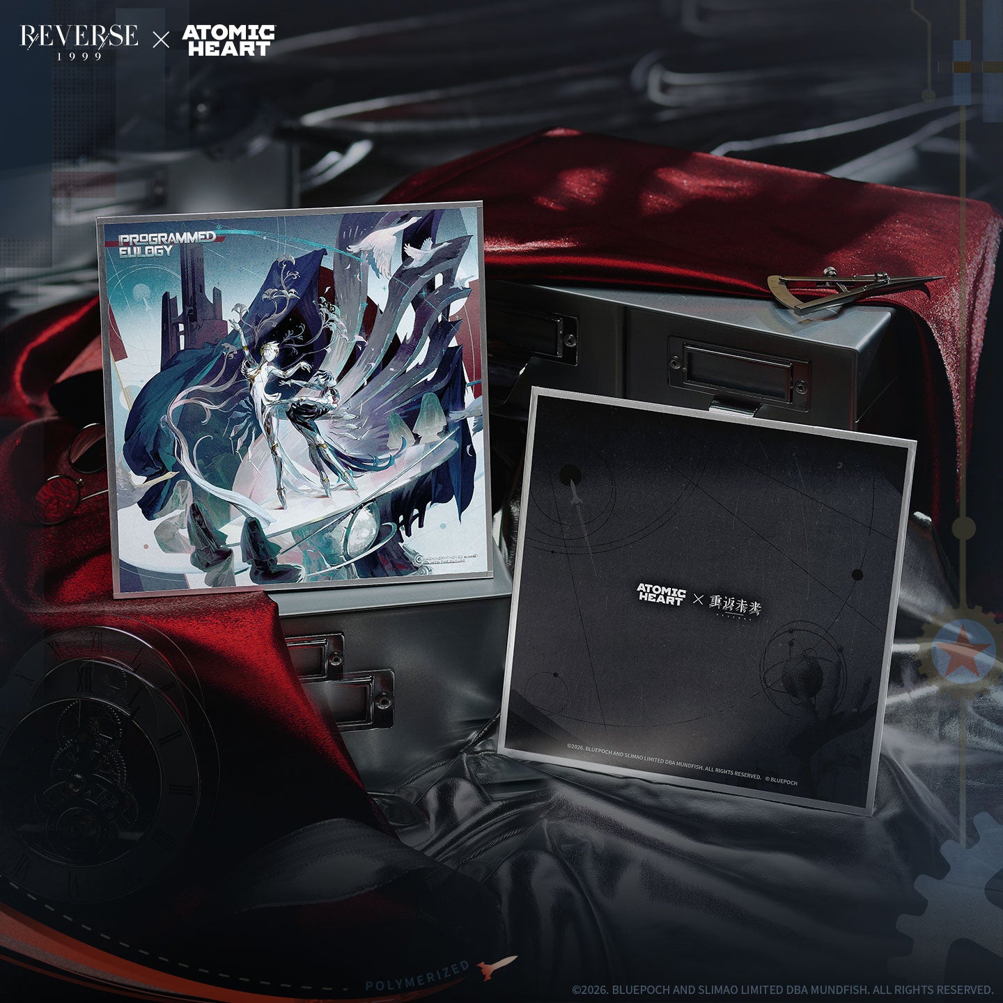 Reverse: 1999 x Atomic Heart "A Machinery-Themed Glimpse into the Future" Garment Shikishi Boards