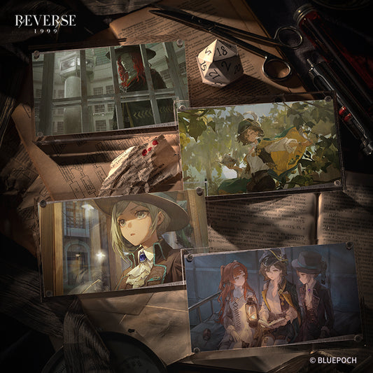 "Folie et Déraison" Illustration Postcard Packs