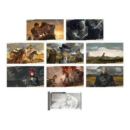 Reverse: 1999 "Слово о полку" CG Postcard Set