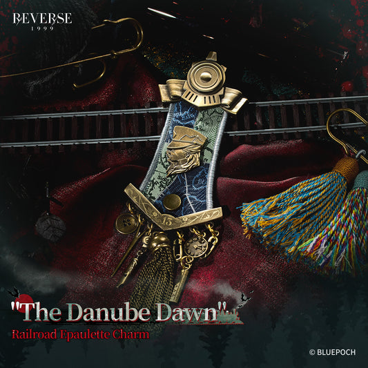 Reverse: 1999 "The Danube Dawn" Railroad Epaulette Charm