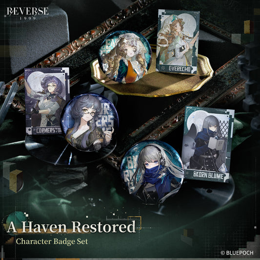Reverse: 1999 "A Haven Restored" Character Badge Set