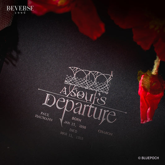 Reverse: 1999 "Coffin of Scorched Earth" Charon Acrylic Shikishi Boards with UV Ink