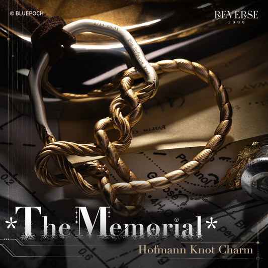 Reverse: 1999 *The Memorial* Hofmann Knot Charm