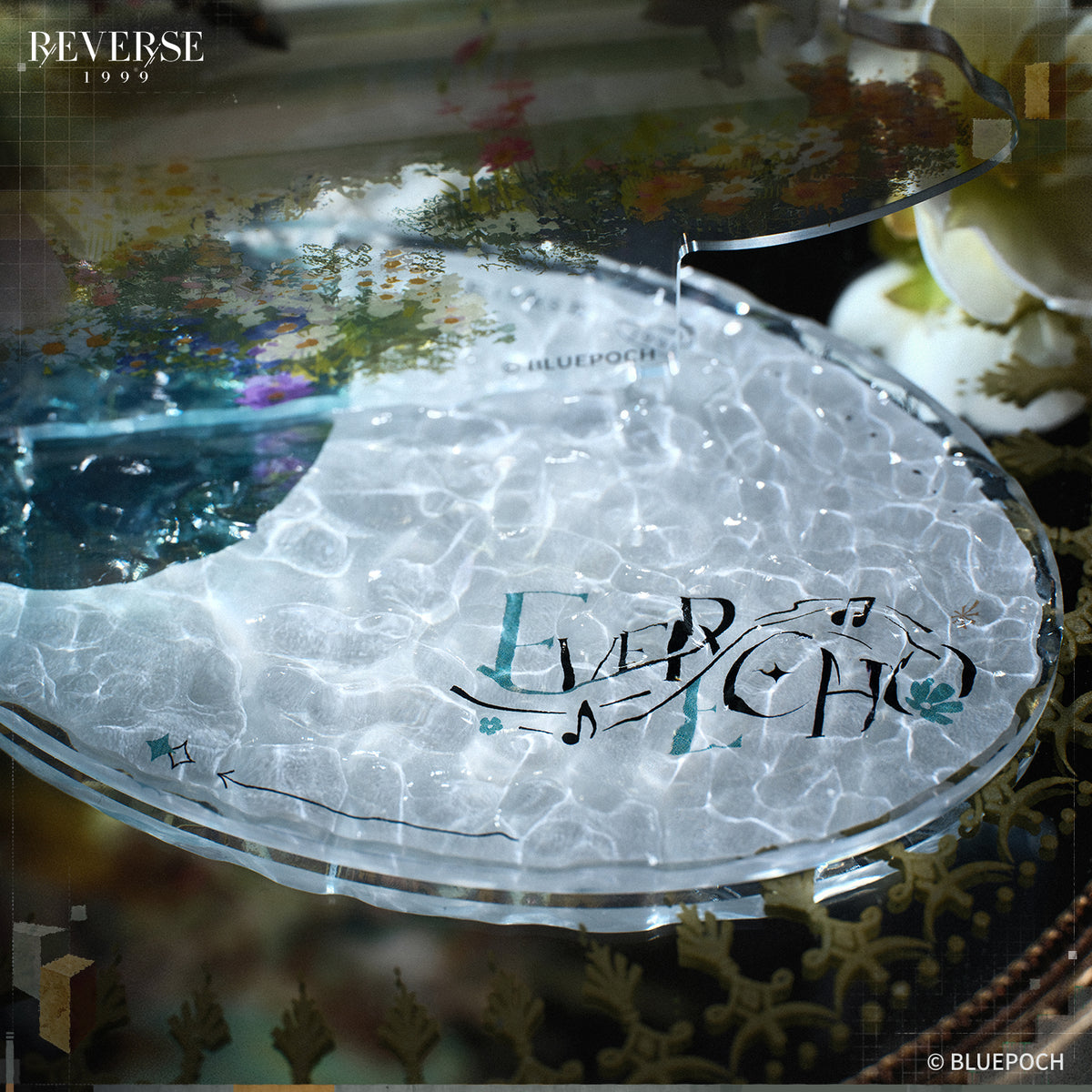 Reverse: 1999 "Shadows in the Lake" Series Acrylic Standees