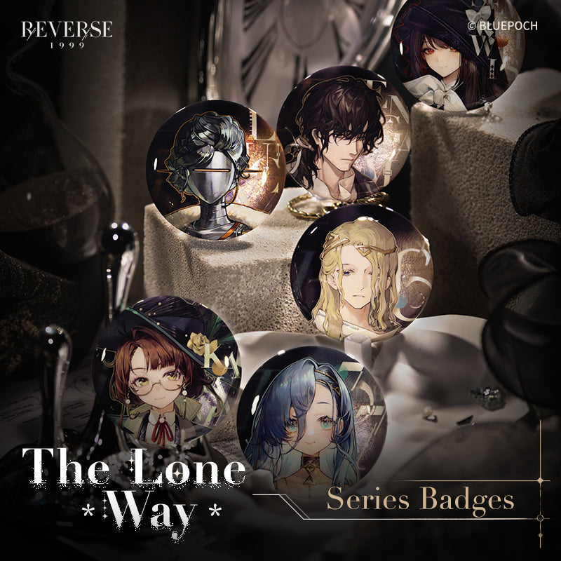 Reverse: 1999 *The Lone Way* Series Badges