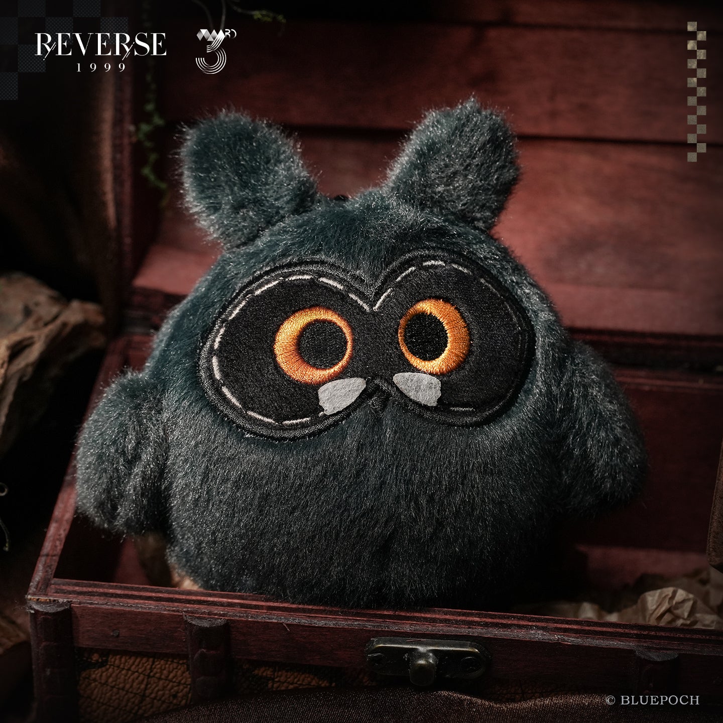 Reverse: 1999 *Speaking Gwinglish* Adar Llwch Gwin Plush