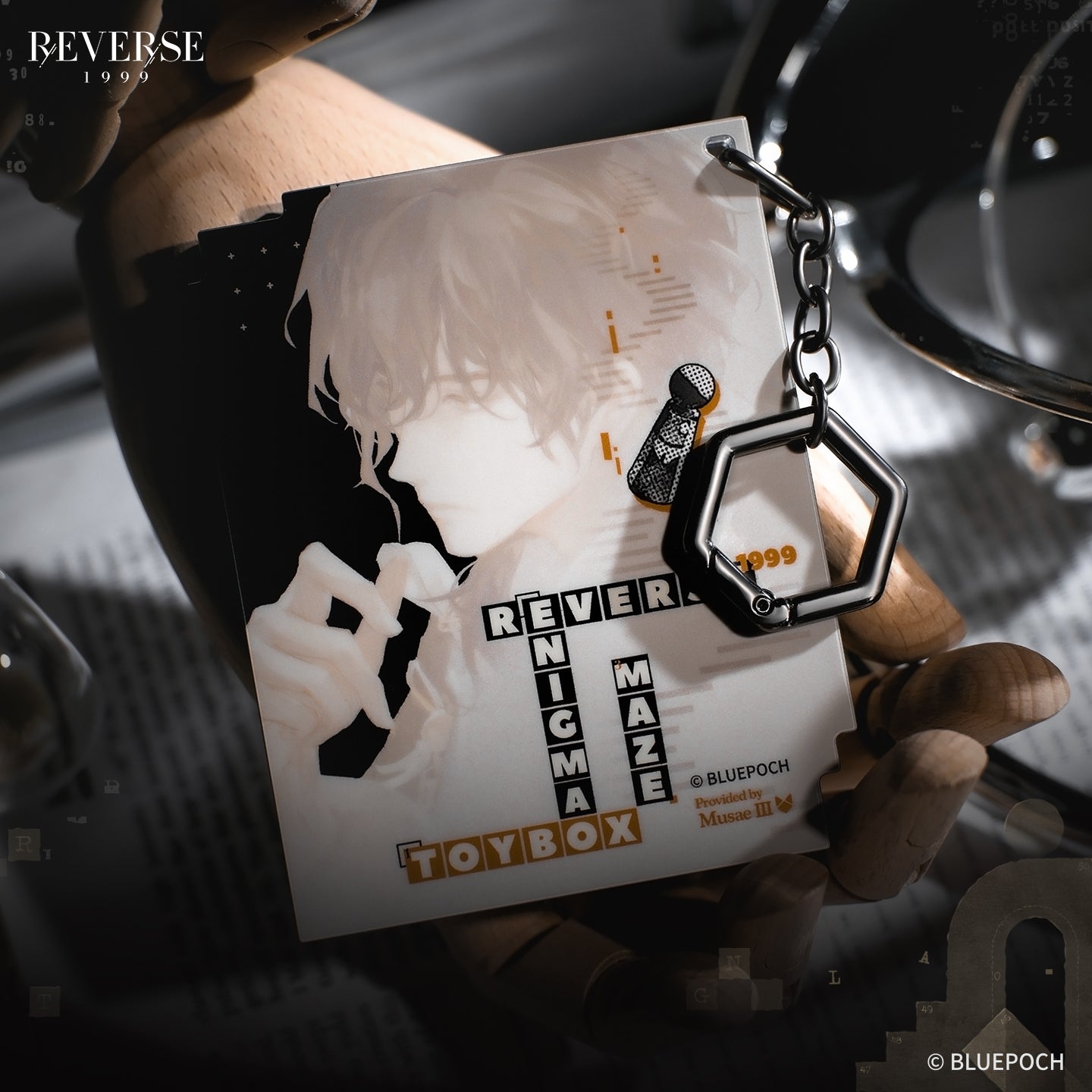 "Truth to be Found" Enigma Acrylic Mini Marble Maze Charm