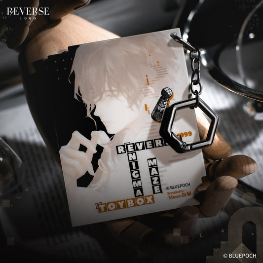 "Truth to be Found" Enigma Acrylic Mini Marble Maze Charm