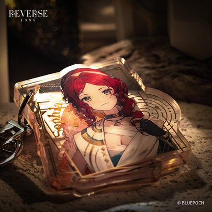 Reverse: 1999 Featured Mini Acrylic Standees: Mirror of Time