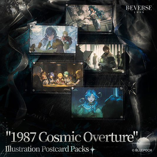 "1987 Cosmic Overture" Illustration Postcard Packs