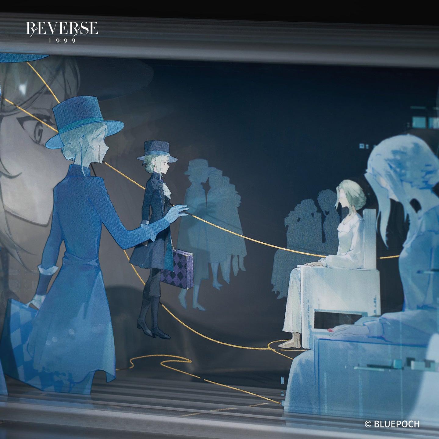 Reverse: 1999 "To You of the Future" Multi-Layer Acrylic Standee