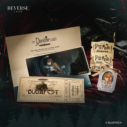 Reverse: 1999 "The First Whistle" Train Ticket Set