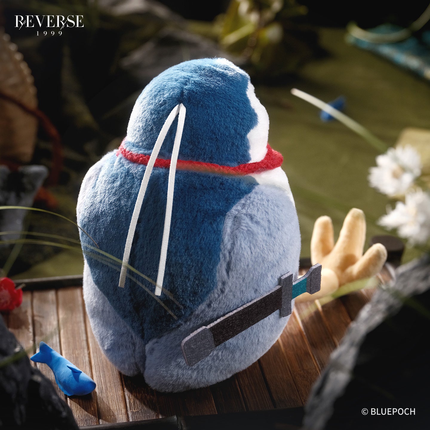 "Hungry Hungry Heron" Udimo Plushie