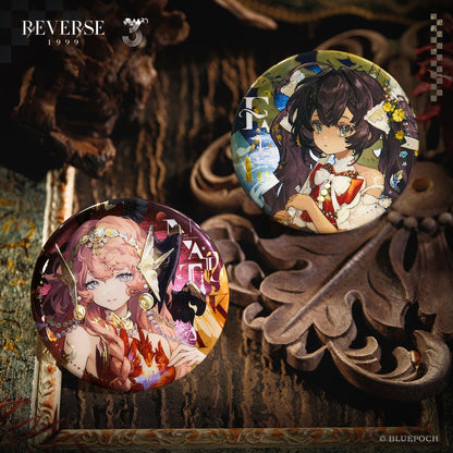 Reverse: 1999 "Life and Loss" Character Garment Badges