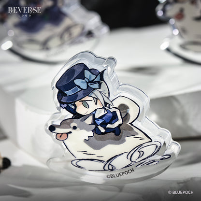 "Fast & Frenzied" Sled Dog Spring Base Standee