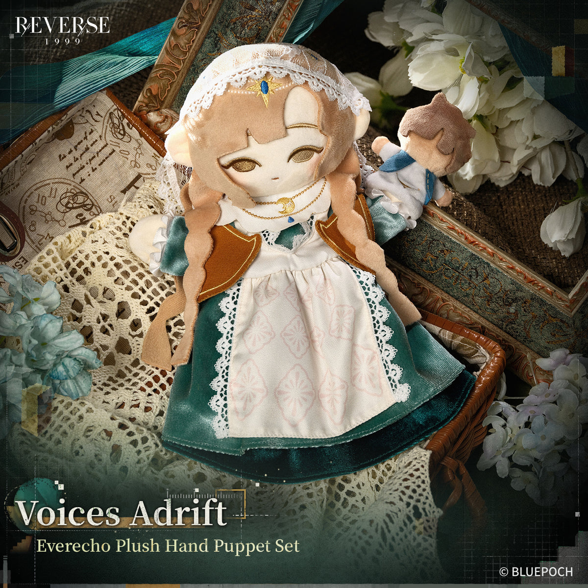 Reverse: 1999 "Voices Adrift" Everecho Plush Hand Puppet Set