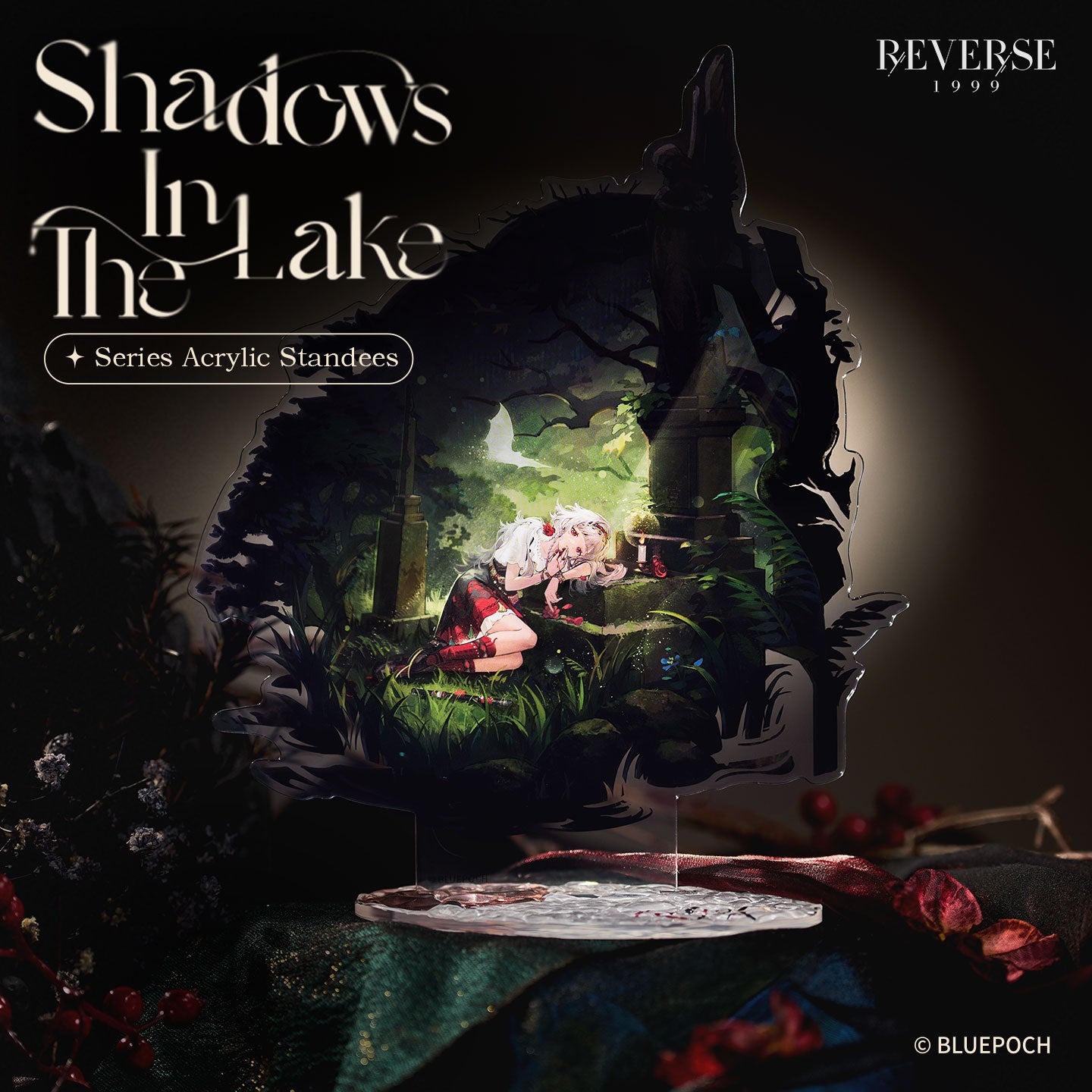 Reverse: 1999 "Shadows in the Lake" Series Acrylic Standees