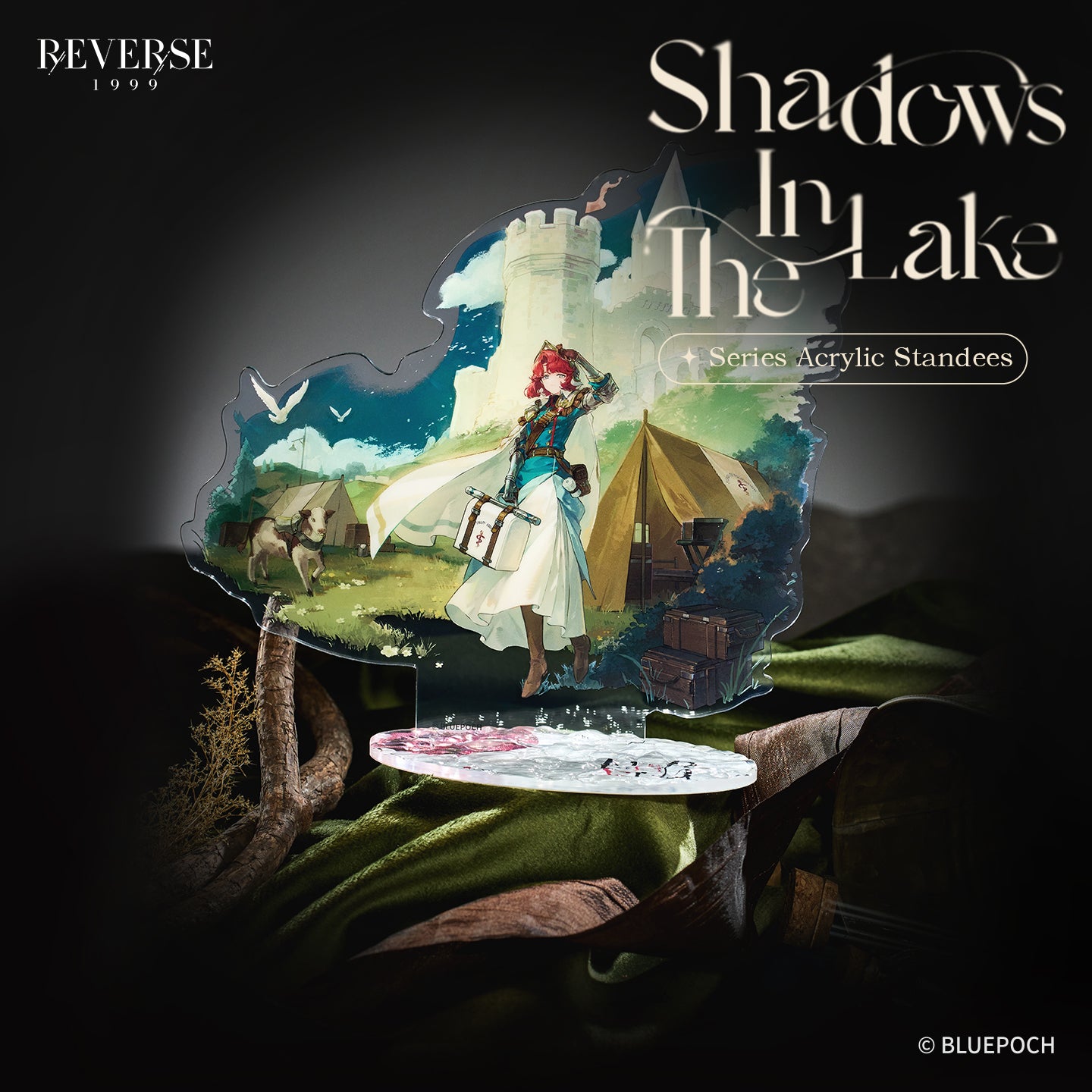 Reverse: 1999 "Shadows in the Lake" Series Acrylic Standees