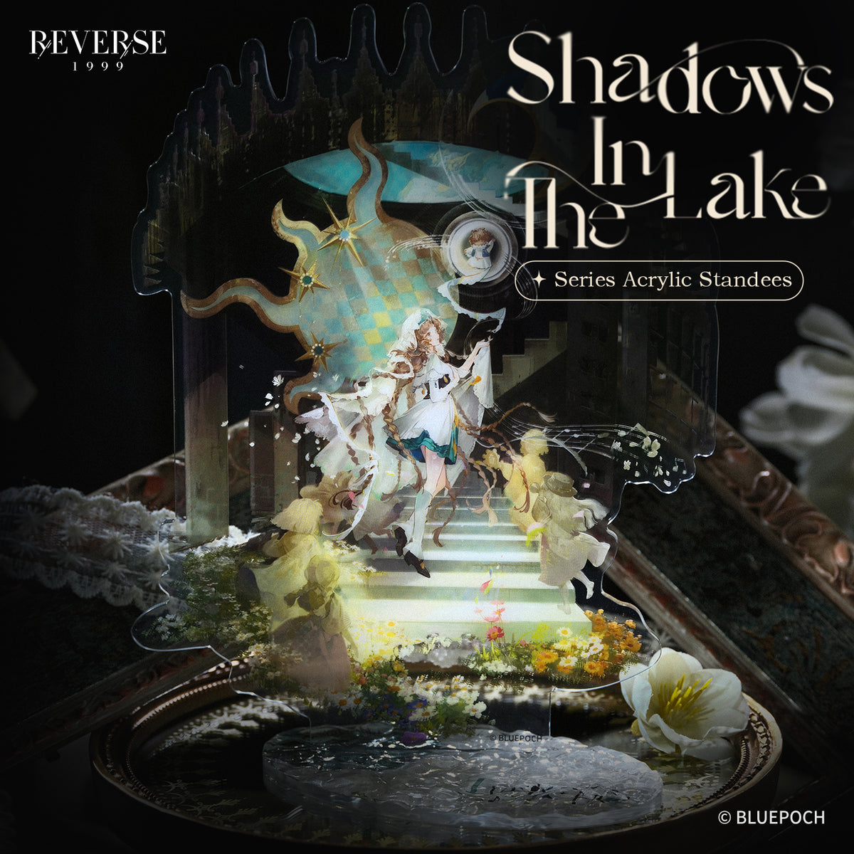 Reverse: 1999 "Shadows in the Lake" Series Acrylic Standees