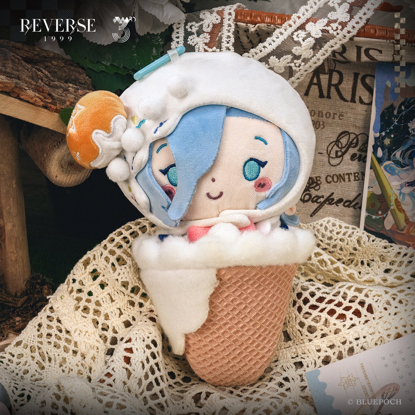 Reverse: 1999 "A Gift of Nourishment" 37 Holiday Garment Plush