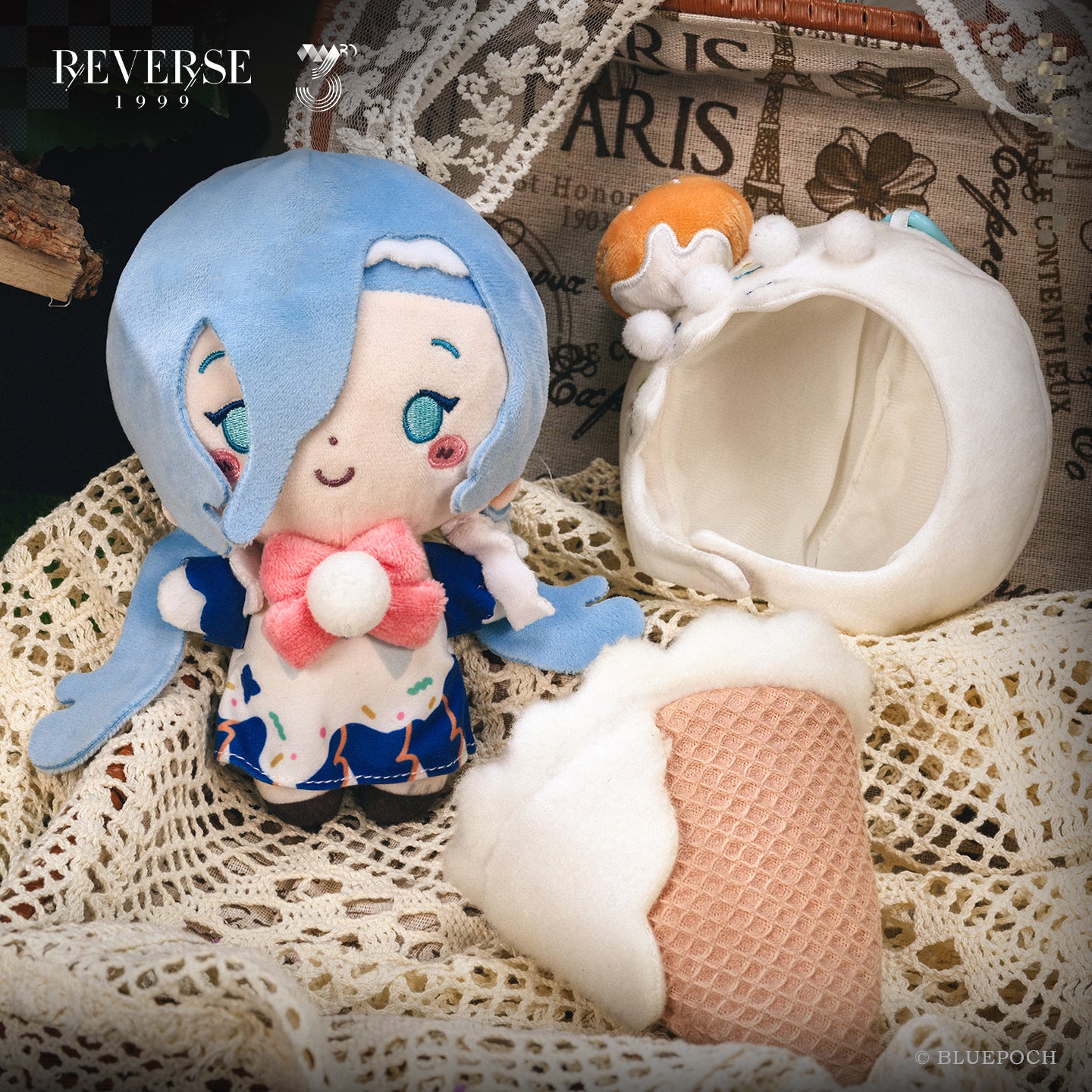 Reverse: 1999 "A Gift of Nourishment" 37 Holiday Garment Plush
