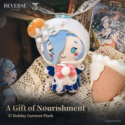 Reverse: 1999 "A Gift of Nourishment" 37 Holiday Garment Plush