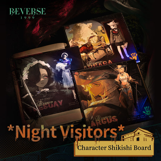 Reverse: 1999"Night Visitors" Character Shikishi Board