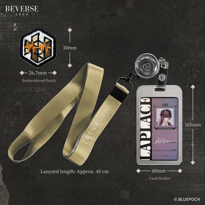 "Paradox Deduction" Enigma ID Badge Holder