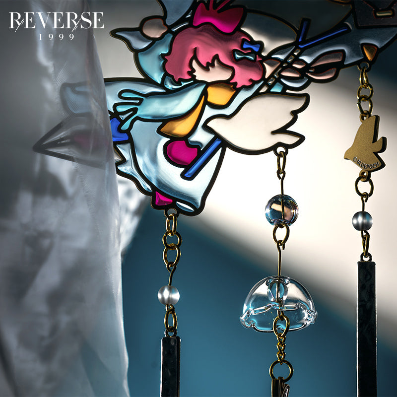 Reverse: 1999 "The Birds Remember" Flutterpage Featured Wind Chime