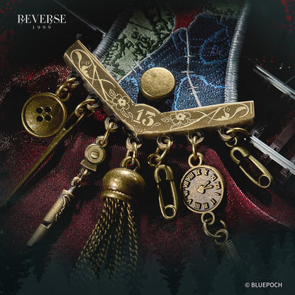 Reverse: 1999 "The Danube Dawn" Railroad Epaulette Charm