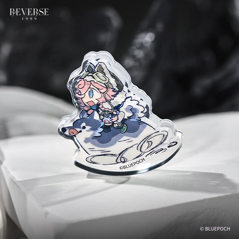 "Fast & Frenzied" Sled Dog Spring Base Standee