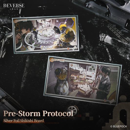 "Pre-Storm Protocol" Silver Foil Shikishi Board