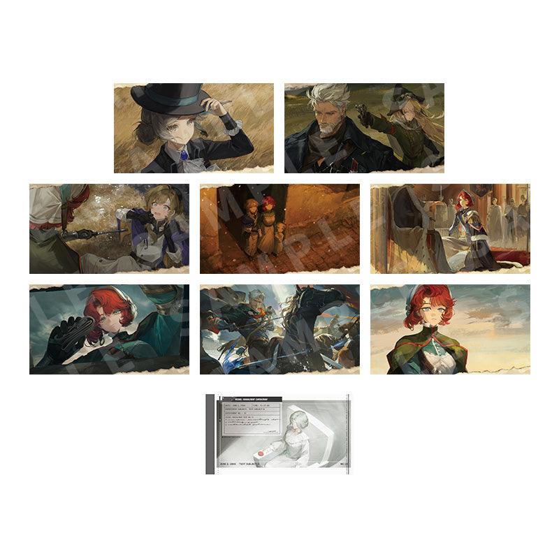Reverse: 1999 "Слово о полку" CG Postcard Set