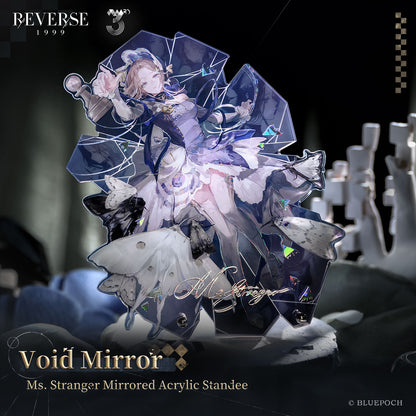 Reverse: 1999 "Void Mirror" Ms. Stranger Mirrored Acrylic Standee