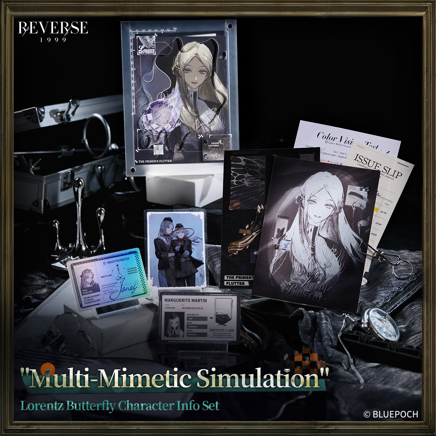 Reverse: 1999 "Multi-Mimetic Simulation" Lorentz Butterfly Character Info Set