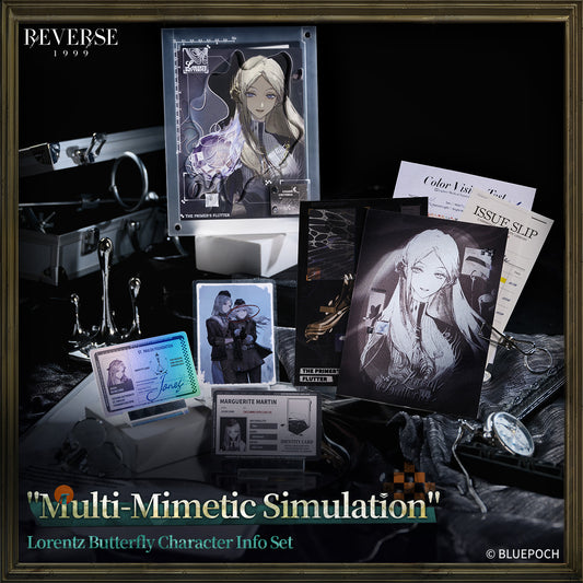Reverse: 1999 "Multi-Mimetic Simulation" Lorentz Butterfly Character Info Set