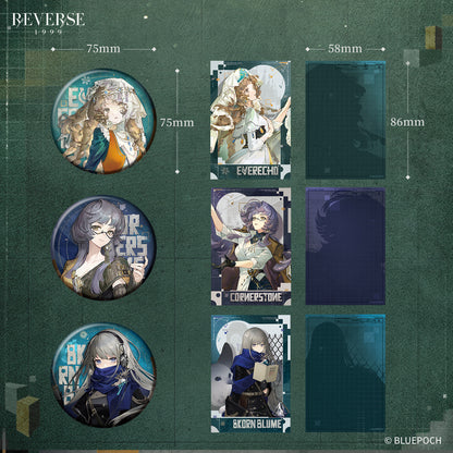 Reverse: 1999 "A Haven Restored" Character Badge Set