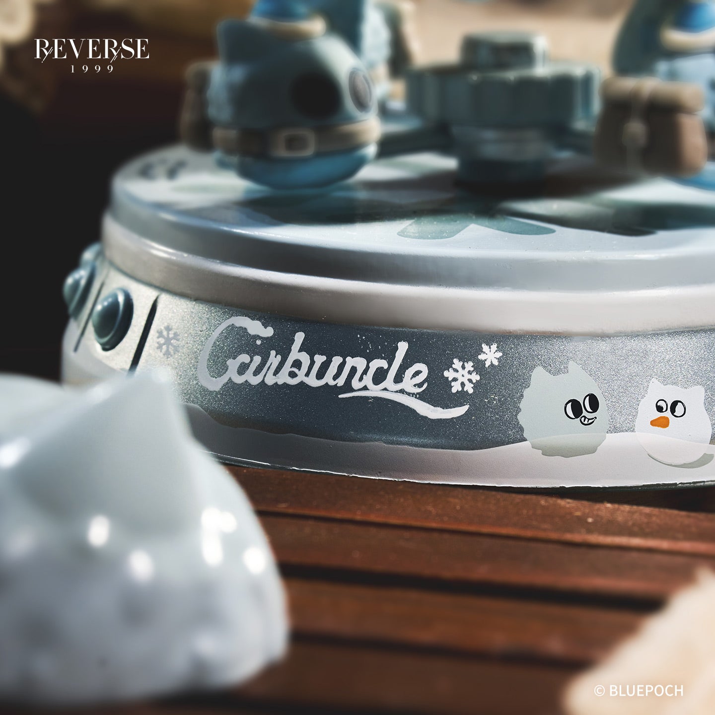 Reverse: 1999 "Carburro" Critter Spinning Ornament