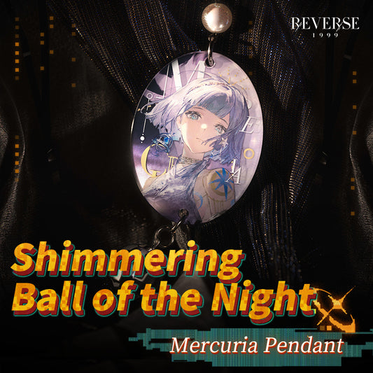 Reverse: 1999 "Shimmering Ball of the Night" Mercuria Pendant