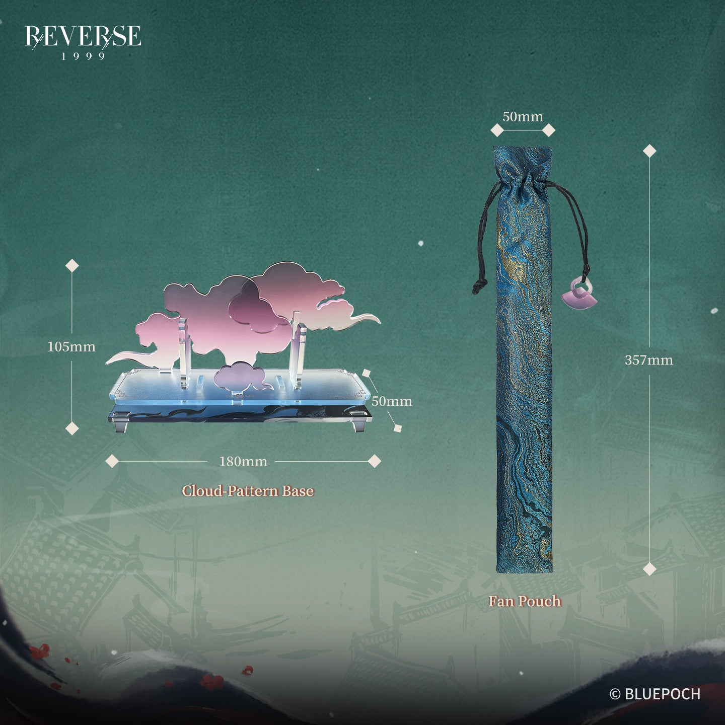 "Tales of the Underworld" Character Garment Fan