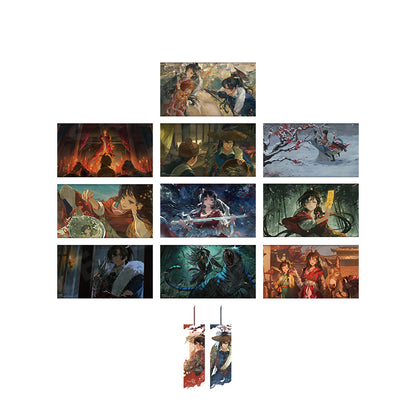 "Spring Unending" Illustration Postcard Packs: