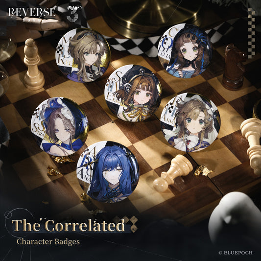 Reverse: 1999"The Correlated" Character Badges